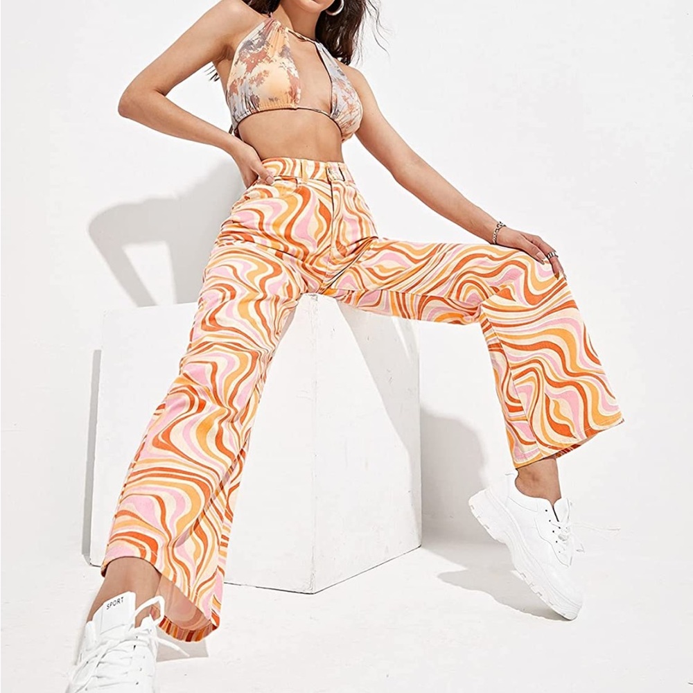 Multicolored pants